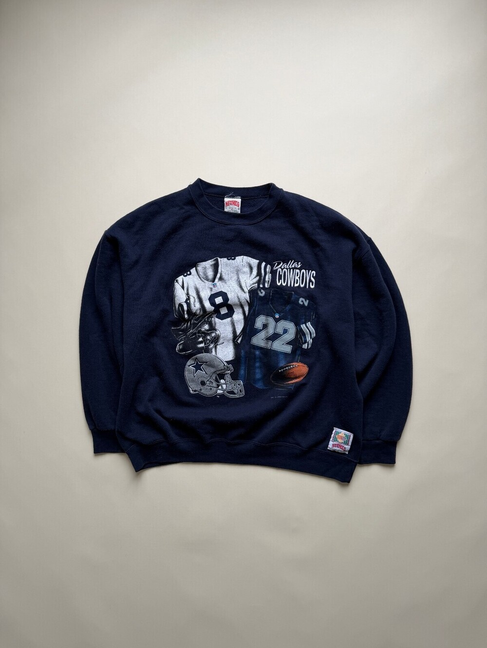 Vintage 90's Nutmeg NFL Dallas Cowboys Crewneck